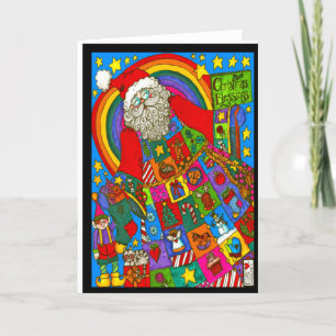 Tarjeta Abundant Blessing Santa Card