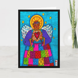 Tarjeta Abundant Blesss Radiant Heart Angel Card