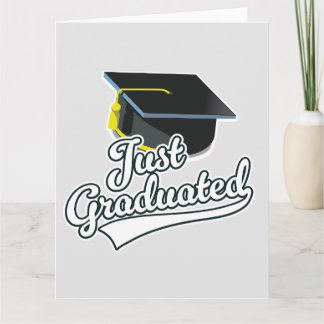 Tarjeta ¡Acaba de graduarse!
