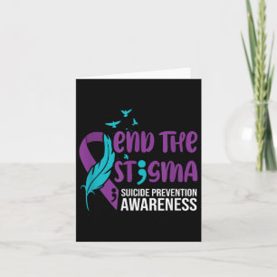 Tarjeta Acabar con el estigma, la iniciativa de sensibiliz