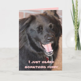 Tarjeta Acabo de oír algo gracioso