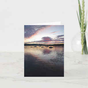 Tarjeta Acadia Sunrise Notecard -2