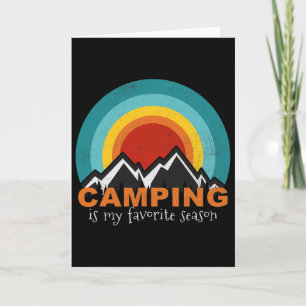 Tarjeta Acampar Es Mi Estación Favorita Comelones Divertid