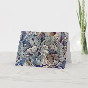 Tarjeta Acanthus, William Morris
