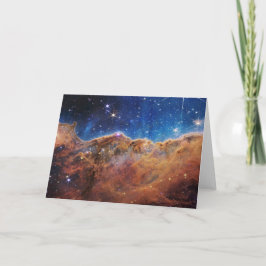 Tarjeta Acantilados cósmicos en la Nebulosa Carina | James