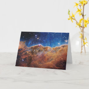 Tarjeta Acantilados Cósmicos Nebulosa Carina Telescopio Es