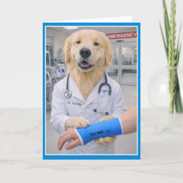 Tarjeta Accident #1 Get Well Card  CD-2