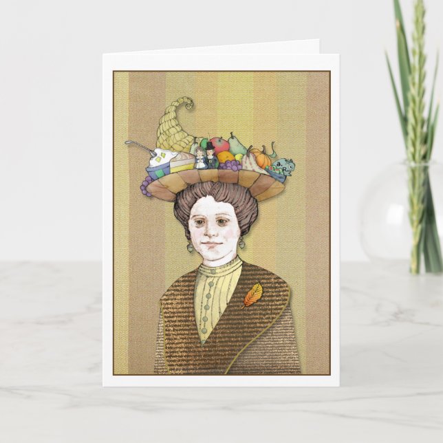 Tarjeta Acción de Gracias (Anverso)