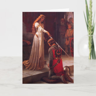 Tarjeta Accolade - El caballero