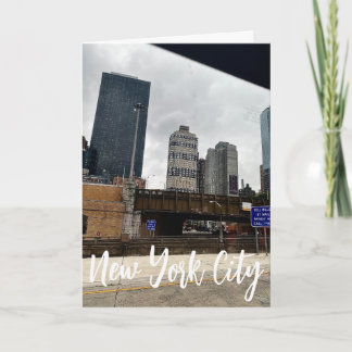 Tarjeta Acero y Cielo NYC