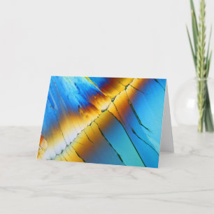 Tarjeta Ácido cítrico debajo del microscopio