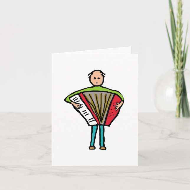 Tarjeta Acordeón (Anverso)
