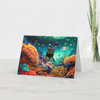 Tarjeta Action Cats! Card