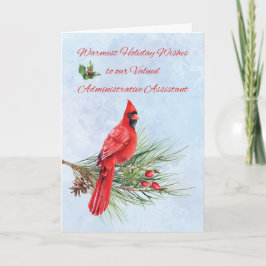 Tarjeta Actividades de Apreciación de Auxiliar Administrat