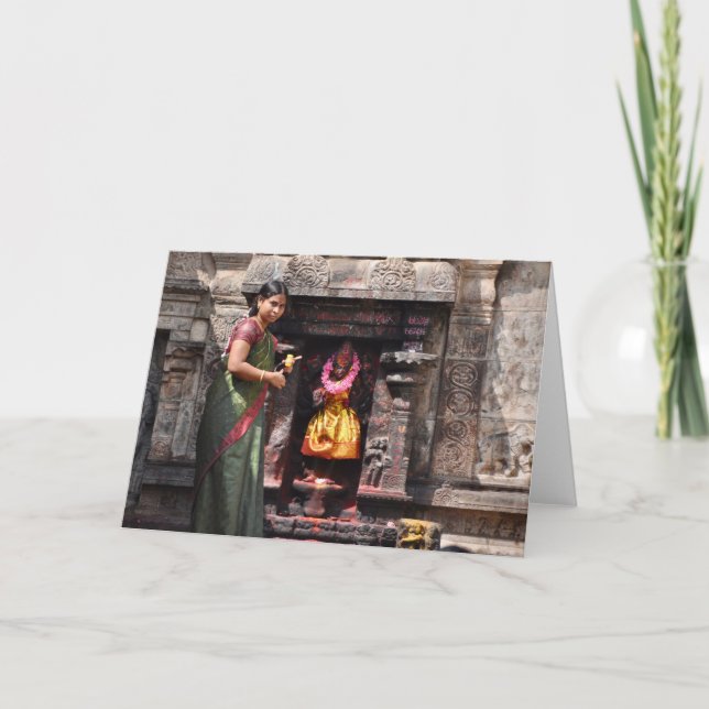 Tarjeta Acto de la fe, Katmandu (Anverso)