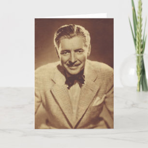 Tarjeta Actor de pantalla de Ronald Colman