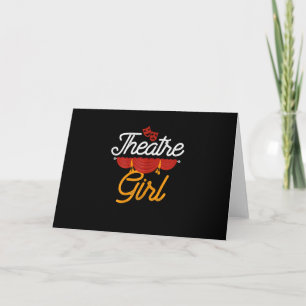 Tarjeta Actriz Chica actriz dramática actriz española