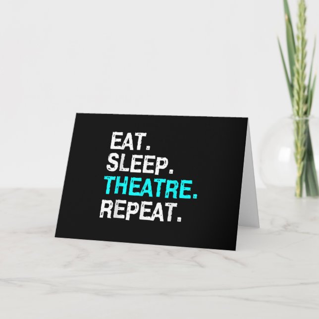 Tarjeta Actriz del sueño hombres musicales mamá (Anverso)