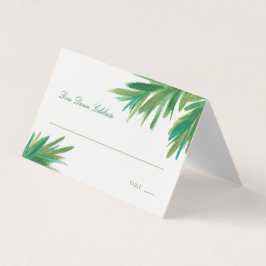 Tarjeta Acuarela de Pine Woods | Recepción de bodas