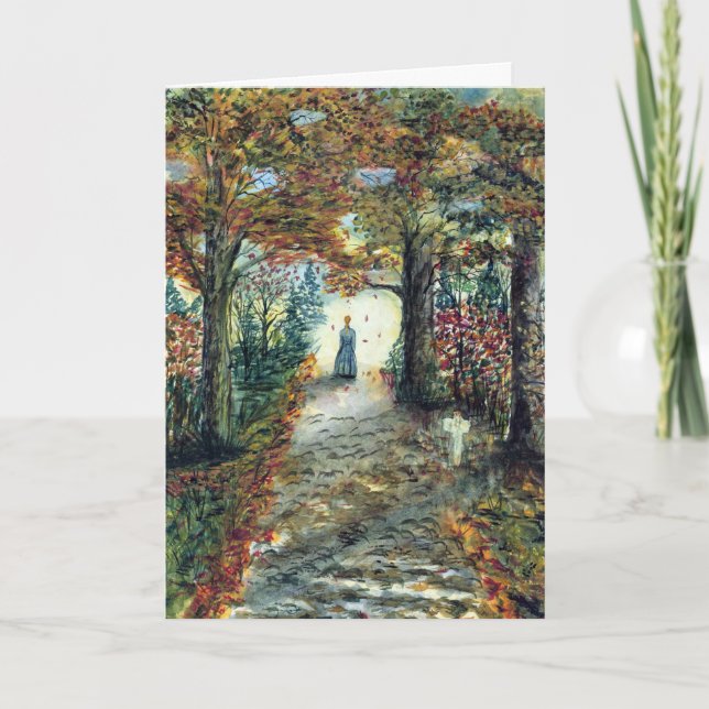 Tarjeta Acuarela de Symapthy que pinta l (Anverso)