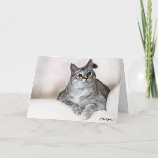 Tarjeta Acuarela Zilla