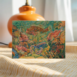 Tarjeta Acuario   Theo van Rysselberghe