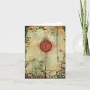 Tarjeta Ad Marginem de Paul Klee, Resumen de arte