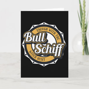 Tarjeta Adam Cuello de Lápiz Camisa Schiff Retro Trump Tor