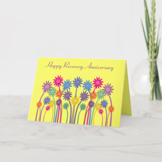 Tarjeta adaptable de la recuperación de las flores