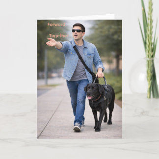 Tarjeta Adelante Juntos – Graduación del Equipo de Perro G