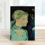 Tarjeta Adeline Ravoux | Vincent van Gogh<br><div class="desc">Adeline Ravoux (1890) de Vincent van Gogh es un retrato conmovedor de una joven chica, Adeline Ravoux, que era la hija del posadero donde se alojaba Van Gogh en Auvers-sur-Oise. La pintura muestra el tema con una expresión reflexiva, su pelo quemado cuidadosamente y su figura delineada en brochas suaves pero...</div>