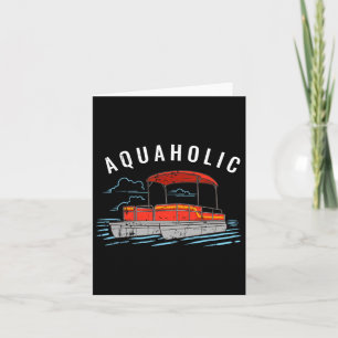 Tarjeta Adicto al agua - Chiste divertido para amantes del