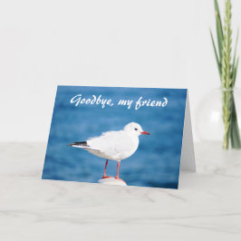 Tarjeta Adiós Auf Wiedersehen Despedida de Sayonara de la