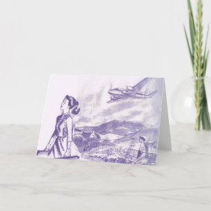 Tarjeta Adiós, buena suerte