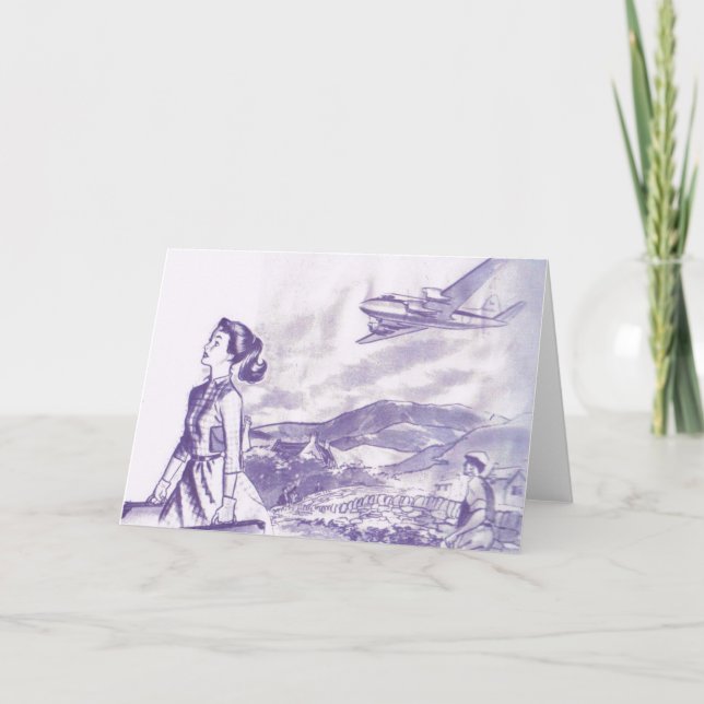 Tarjeta Adiós, buena suerte (Anverso)