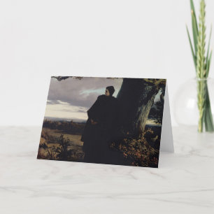 Tarjeta Adiós de la reina Isabel a Transilvania, 1863