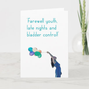 Tarjeta '¡Adiós, juventud!'tarjeta.