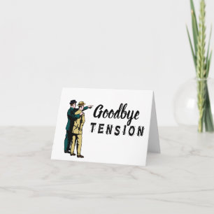 Tarjeta Adiós Tensión Hola Pensión - solicitud especial