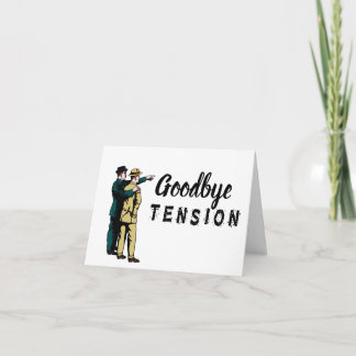 Tarjeta Adiós Tensión Hola Pensión - solicitud especial