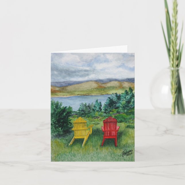 Tarjeta Adirondacks (Anverso)