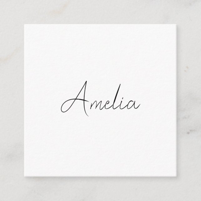 Tarjeta adjunta (Anverso)