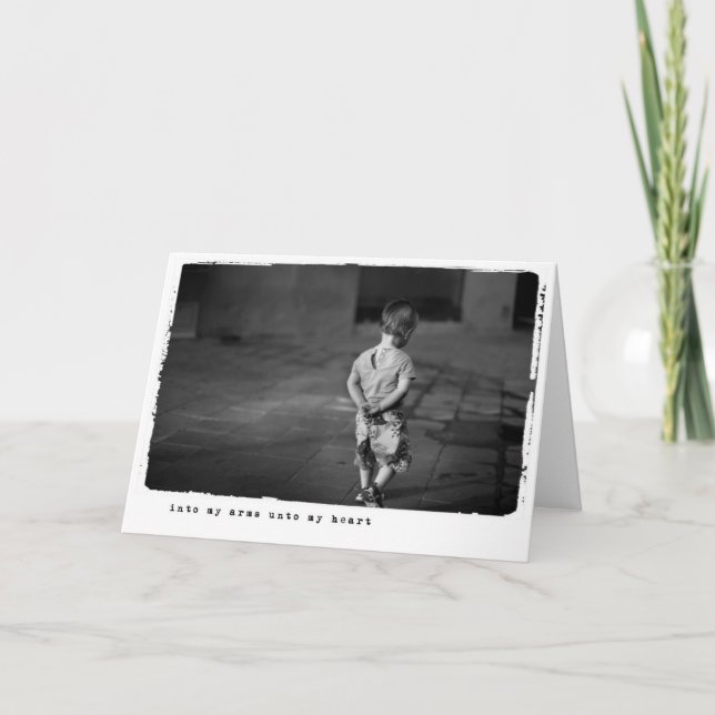 Tarjeta Adopción de niños (Anverso)