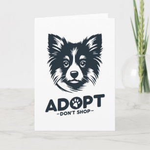 Tarjeta Adopta no compres 3