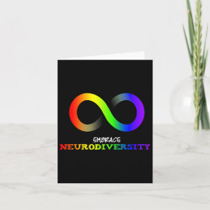 Tarjeta Adoptar El Autismo De La Neurodiversidad Asd Adhd 