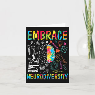 Tarjeta Adoptar Neurodiversidad Autismo Conciencia De Los 