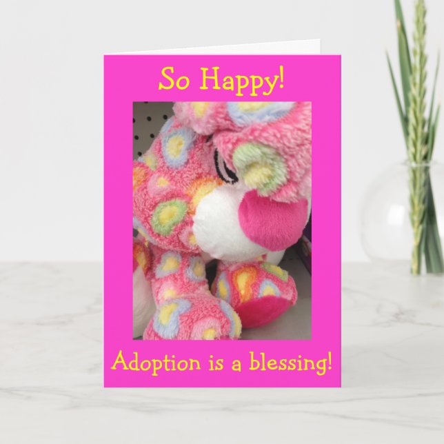 TARJETA ADOPTION=TANTO AMOR/TANTO KISSES-CONGRATS (Anverso)