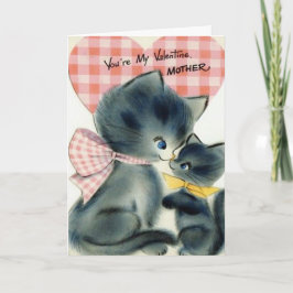 Tarjeta adorable del el día de San Valentín del