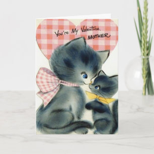 Tarjeta adorable del el día de San Valentín del
