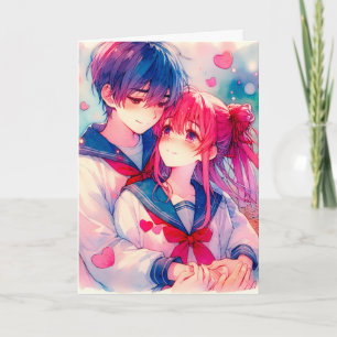 Tarjeta Adorable El día de San Valentín personal con tema 