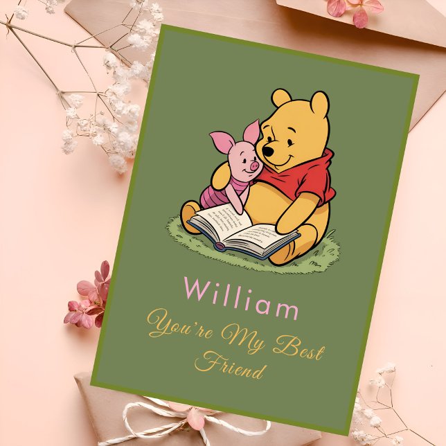 Tarjeta Adorable Pooh and Piglet (Subido por el creador)